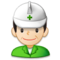 Construction Worker - Light emoji on Samsung